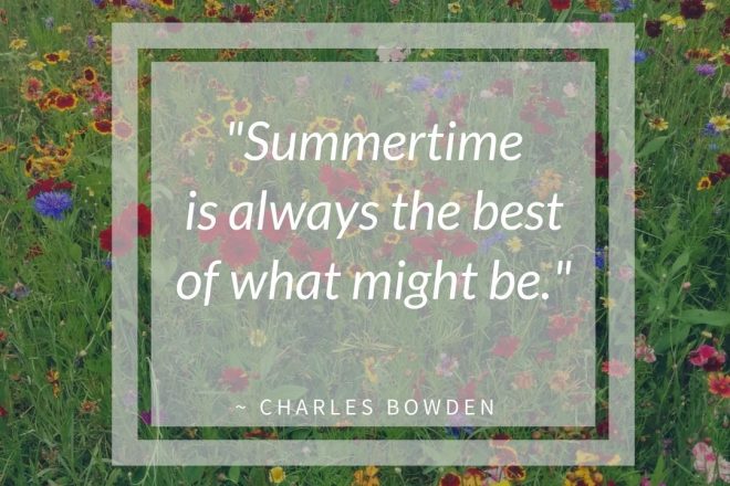 Summertime Quote | Horseradish & Honey